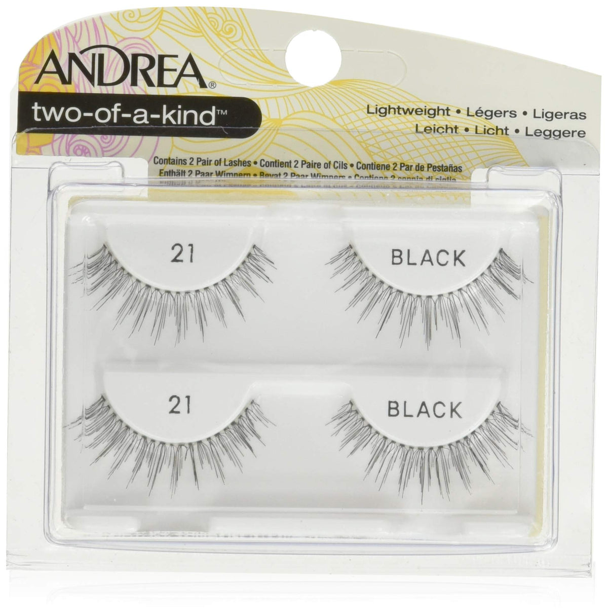 Andrea Two of a Kind Eyelashes, # 21 Beauty & Personal Care ANDREA
