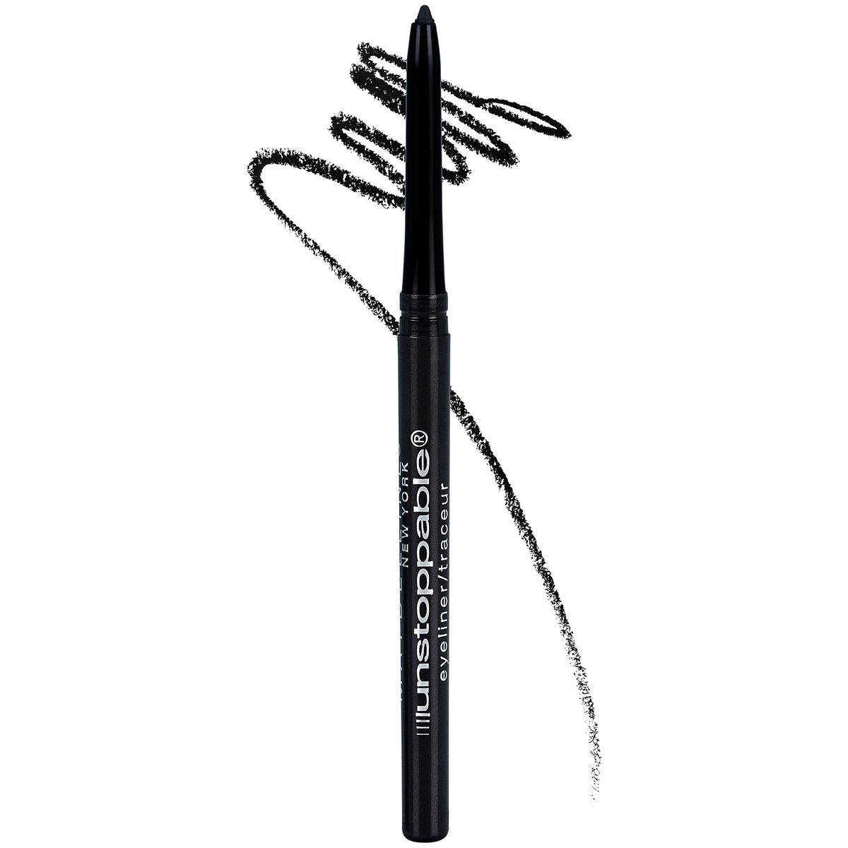Maybelline Unstoppable Waterproof Mechanical Black Eyeliner Pencil, Easy to Apply, Smooth Glide, Up to 24 Hour Wear, Onyx Beauty & Personal Care MAYBELLINE