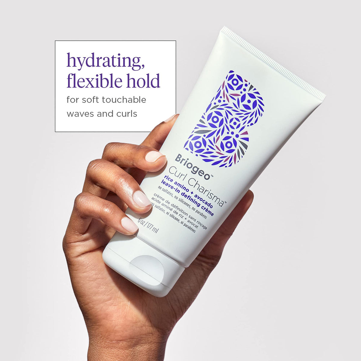 Briogeo Curl Charisma Rice Amino + Avocado Leave-In Defining Crème, Anti Frizz Hair Styling Moisturizer, Leave In Cream for Wavy, Curly, Coily Hair Beauty & Personal Care Briogeo