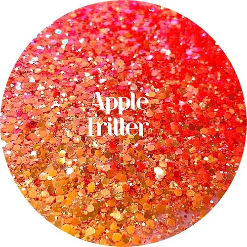 Red Polyester Glitter | Craft Glitter | Glitter for Arts & Crafts | Tumblers | Cosmetics | Nails | Epoxy Resin Art | Slime | DIY | Body Glitter | 1 oz Beauty & Personal Care Glitter Heart Co.