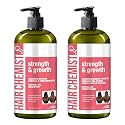 Hair Chemist Strength & Growth Batana Oil Shampoo and Conditioner Set 33.8 oz. (2-PC Set) - Batana Shampoo and Conditioner for Hair Growth, Thickening Beauty & Personal Care Hair Chemist