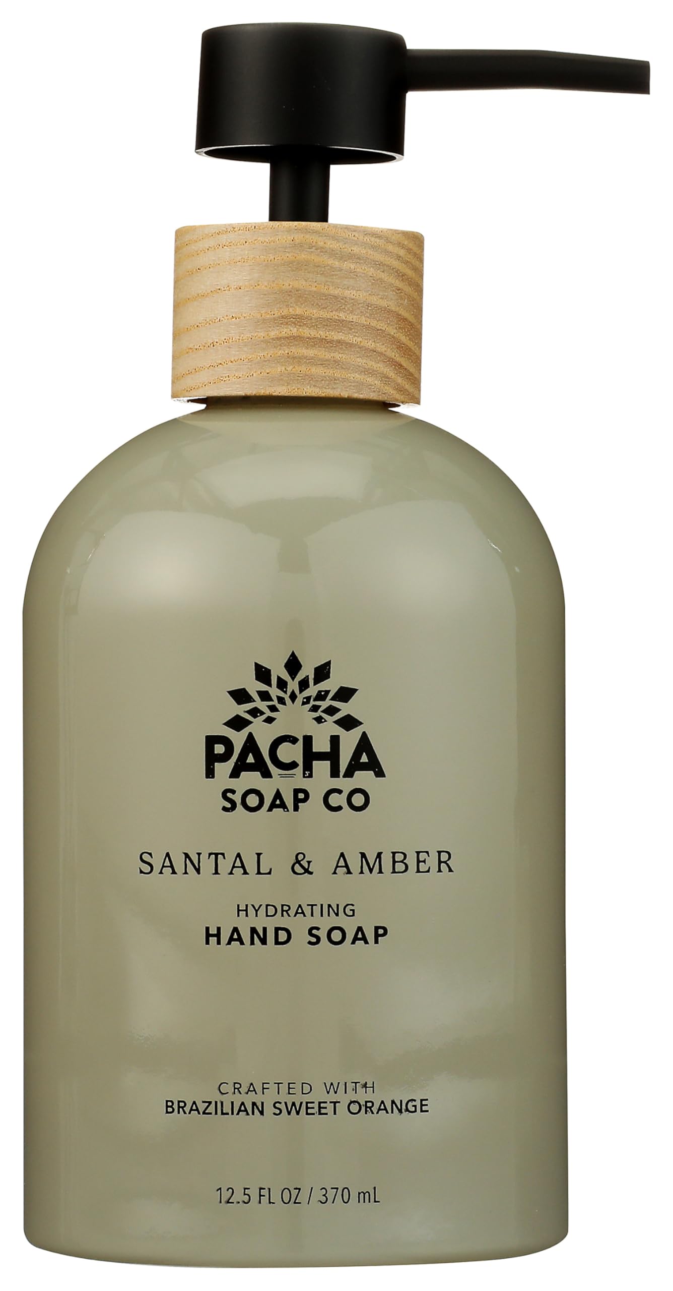 Pacha Soap Santal & Amber Liquid Hand Soap, 12.5 FZ Beauty & Personal Care Pacha Soap Co