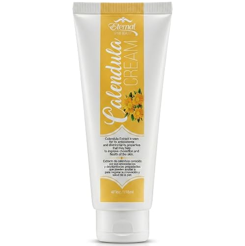 Eternal Spirit Beauty Calendula Cream - Soothing Skin Moisturizer with Calendula Officinalis Extract, Squalane & Hyaluronic Acid - Hydrating Body Beauty & Personal Care Eternal Spirit Beauty