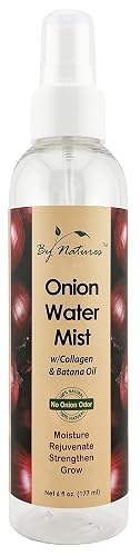 By Natures Onion Water Mist with Collagen and Batana Oil - 6 oz Beauty & Personal Care By Natures