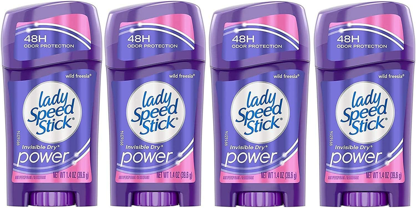 Lady Speed Stick 48HR Antiperspirant Deodorant Gel Fresh Fusion 2.30 oz (Pack of 4) Beauty and Personal Care Lady Speed Stick