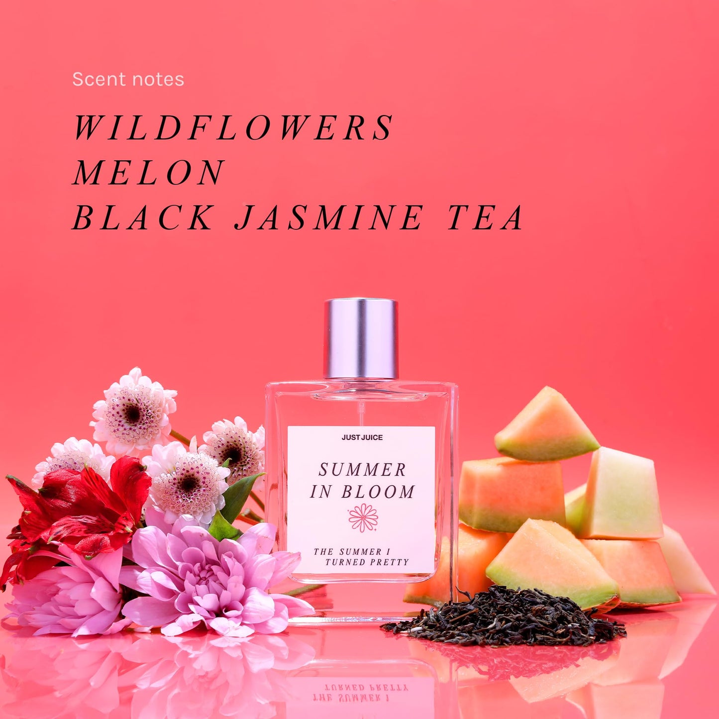 Just Juice - The Summer I Turned Pretty Summer in Bloom - Fresh, Sun-Kissed Floral Perfume for Women and Men - 3.4 oz Beauty & Personal Care Just Juice