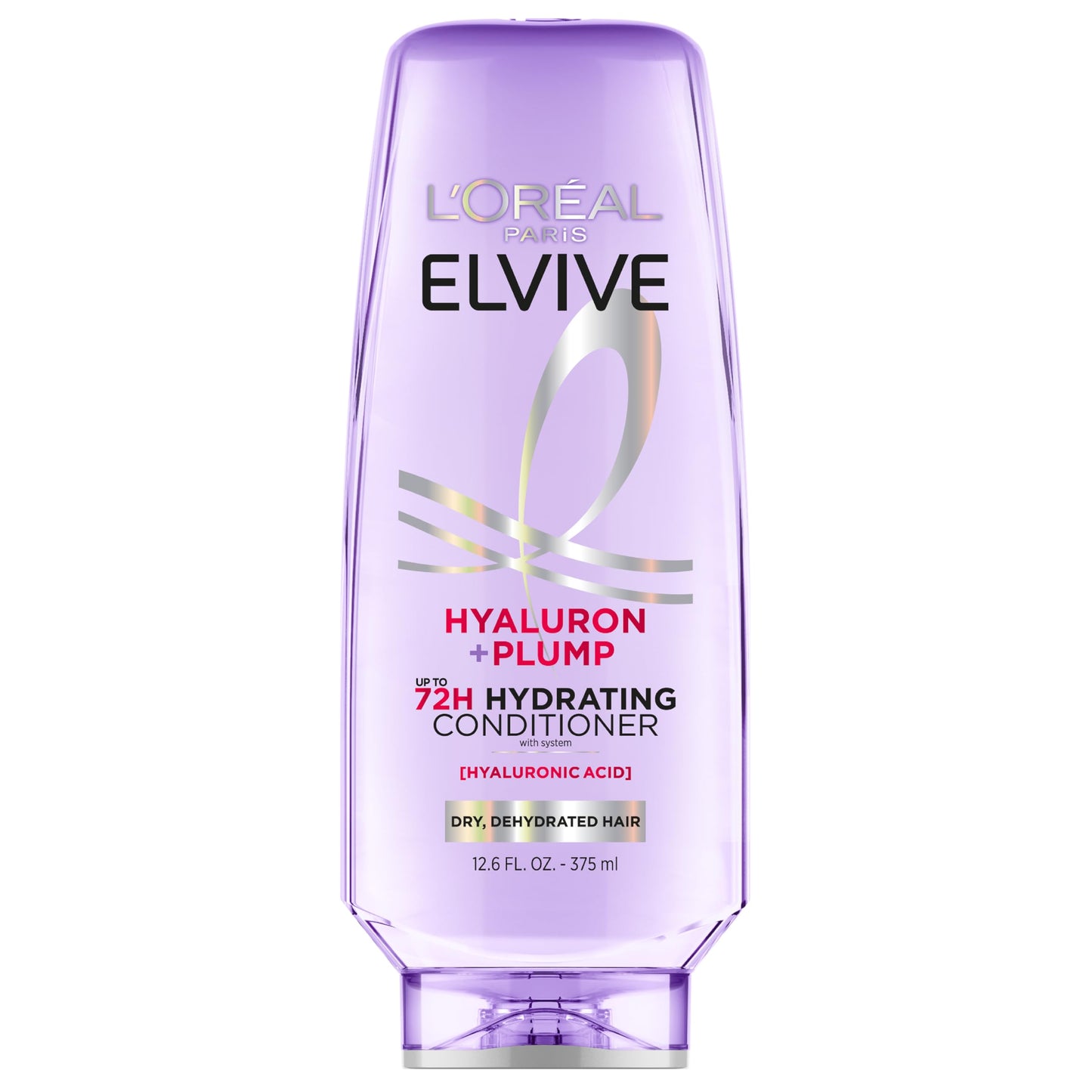 L'Oreal Paris Elvive Hyaluron Plump Hydrating Conditioner for Dehydrated, Dry Hair Infused with Hyaluronic Acid Care Complex, Paraben-Free, 12.6 Fl Oz Beauty & Personal Care L'Oreal Paris