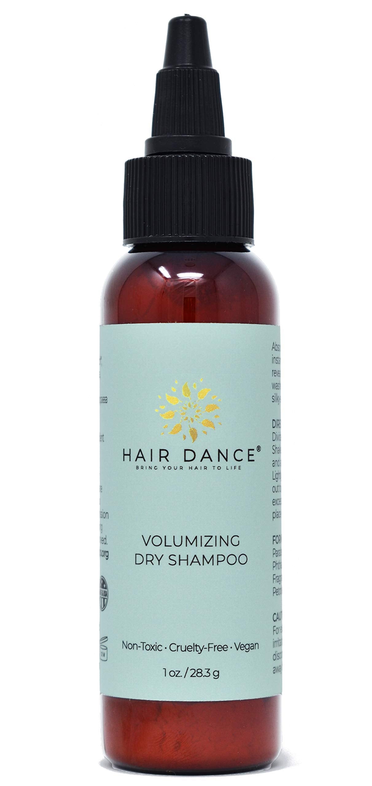 Dry Shampoo Volume Powder | Natural & Organic Ingredients | Non-Aerosol | Made in USA | Talc & Corn Free | For Blonde and Dark Hair | Lavender Oil Beauty and Personal Care Hair Dance Default Title