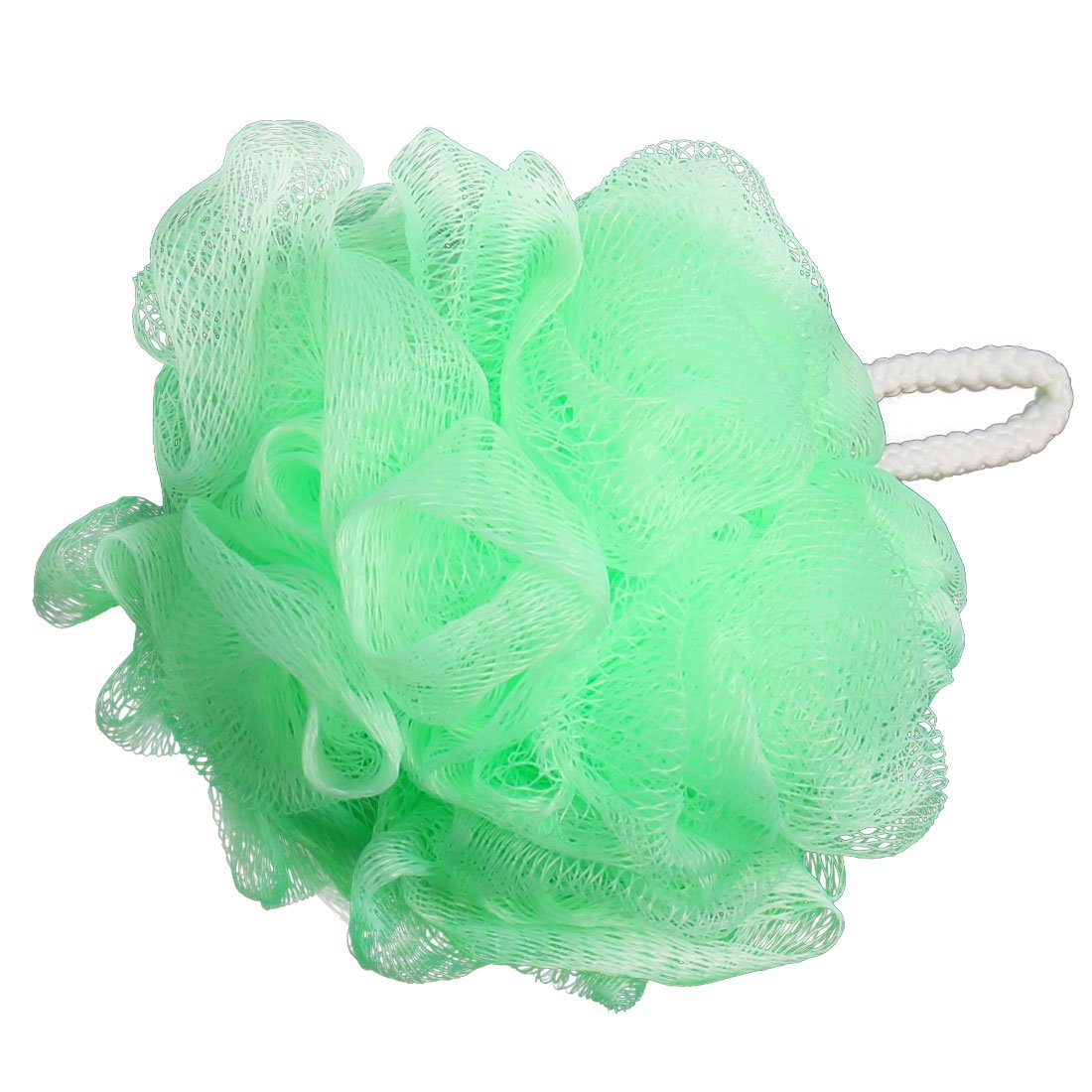 Ruilogod Nylon Washroom Meshy Body Cleaner Bath Ball Shower Scrub Scrubber Pouf 2 Pcs Green (id: fbd 4c4 14c 9ee 666 Beauty and Personal Care Ruilogod