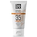 SolRX SPORT SPF 35 Sunscreen, Reef Friendly, Oxybenzone Free, Fragrance Free Beauty & Personal Care SolRX