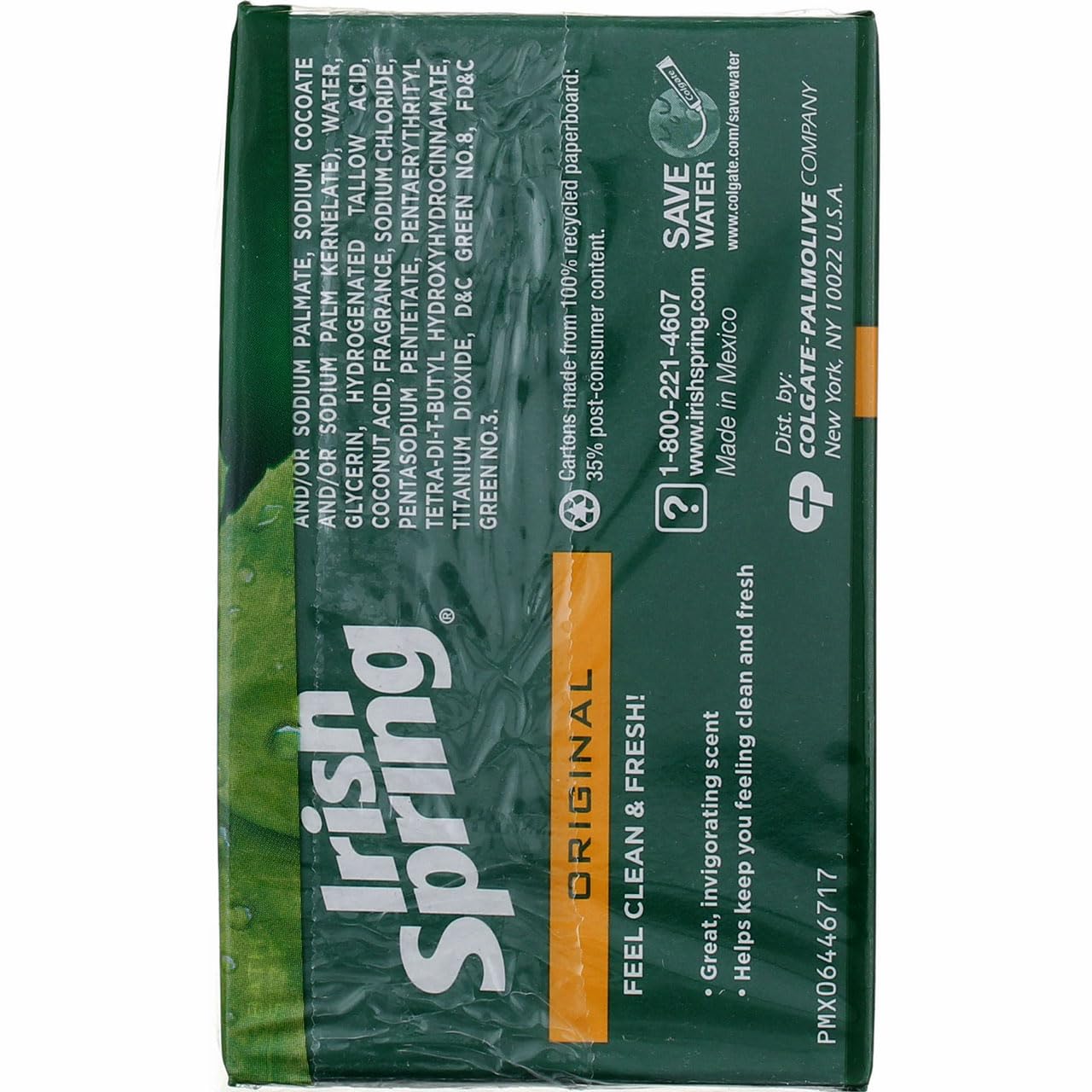 Irish Spring Original Deodorant Bar Soap 3 ct (Pack of 24) Beauty & Personal Care Irish Spring