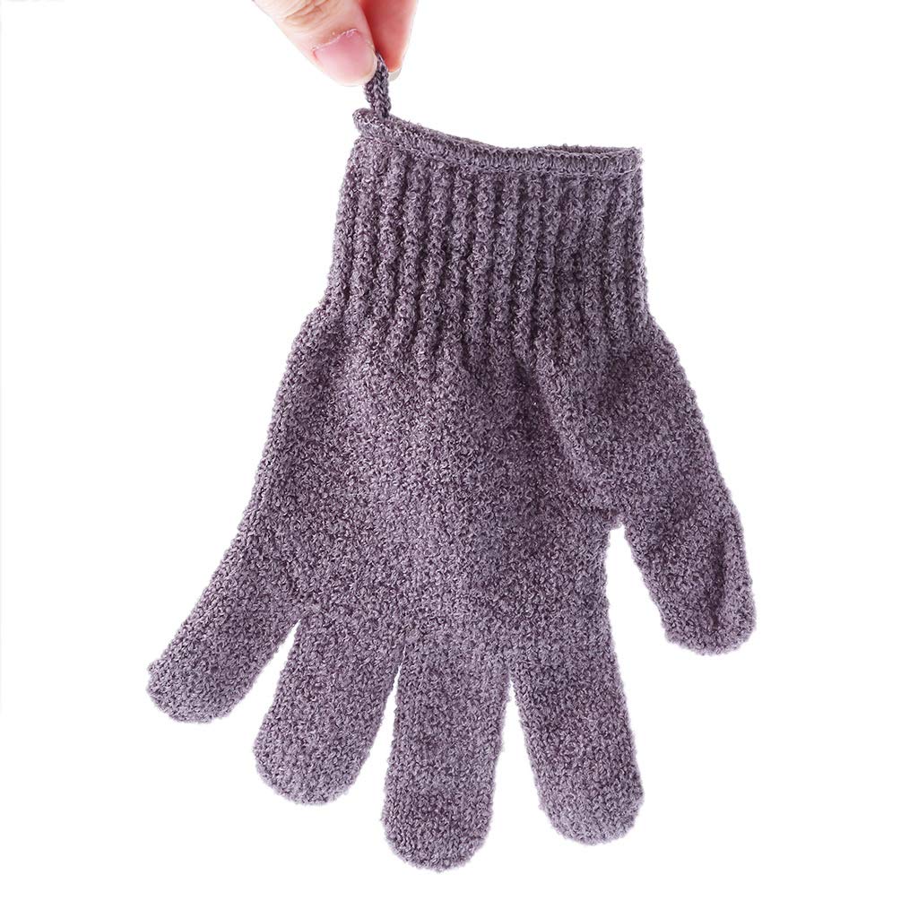 COPLKY 2Pcs Shower Bath Gloves Loofah Body Scrubber Wash Skin Massage Beauty and Personal Care COPLKY