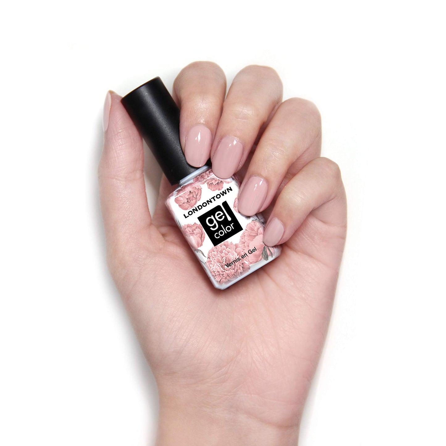 LONDONTOWN UV/LED Gel Nail Polish - Long Lasting, Chip Resistant High Shine Color - Glossy Nude Pink, Make Me Blush, 12ml/.40fl oz Beauty & Personal Care LONDONTOWN