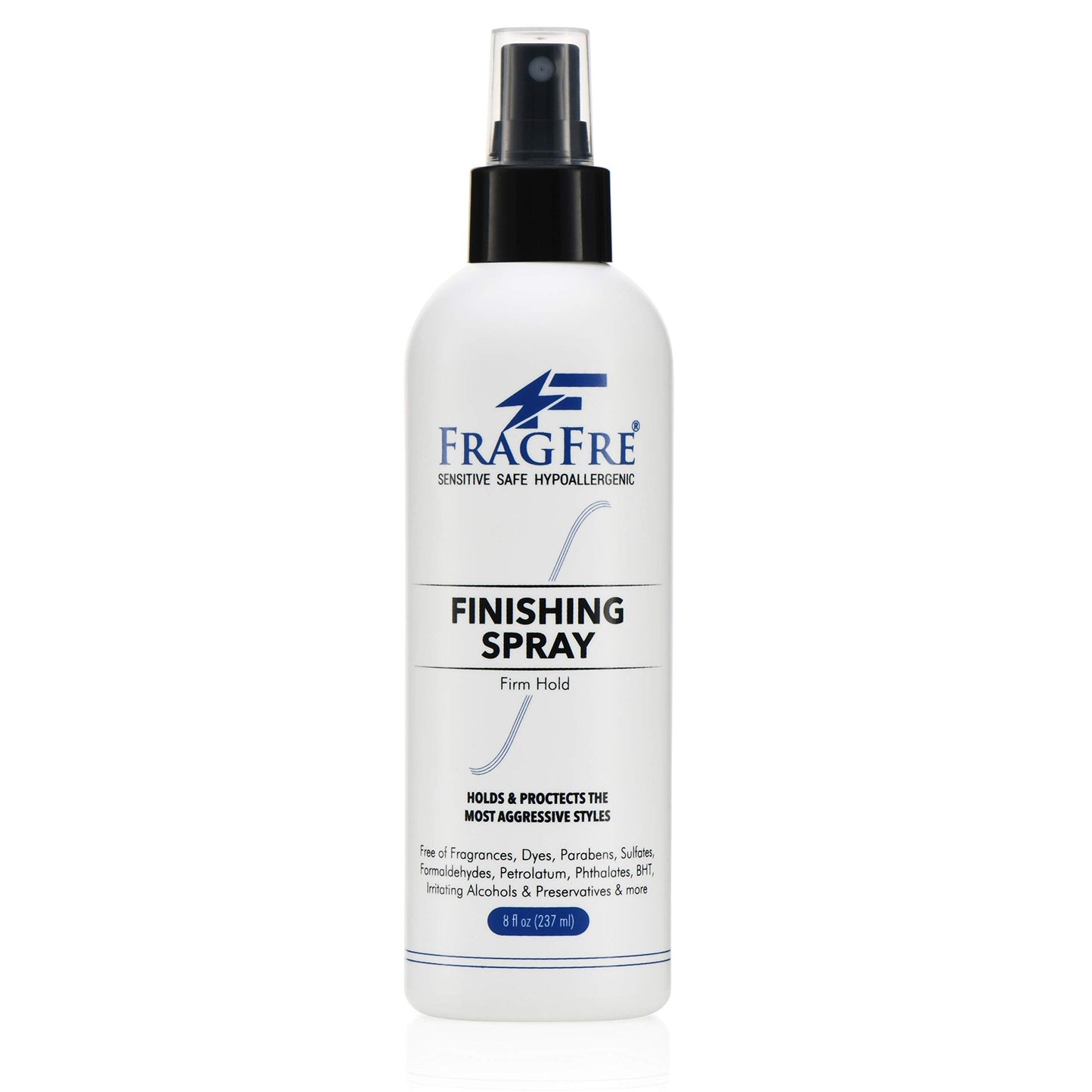 FRAGFRE Hair Finishing Spray Firm Hold 8 oz - Hair Spray for Sensitive Skin - Fragrance Free Hypoallergenic Parabens Free - Holds and Protects Your Beauty & Personal Care FRAGFRE