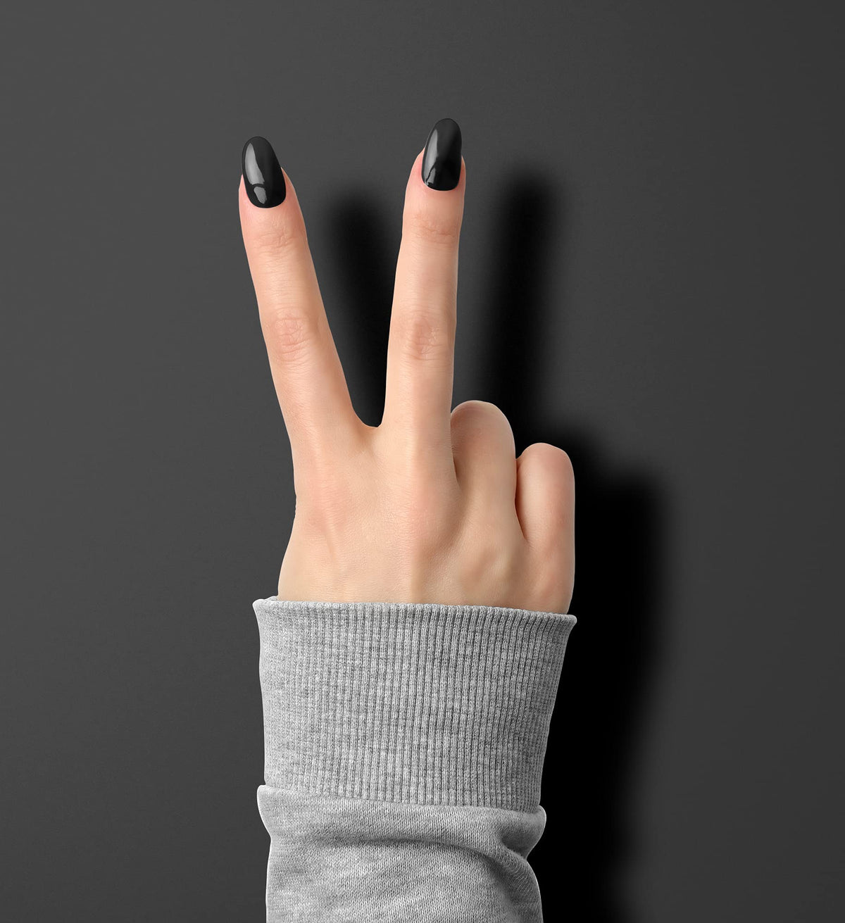 LeChat - Perfect Match Gel Polish - Black Velvet -Black with Cream Finish - (0.5 Ounce) - Easy Application - Soak Off Formula