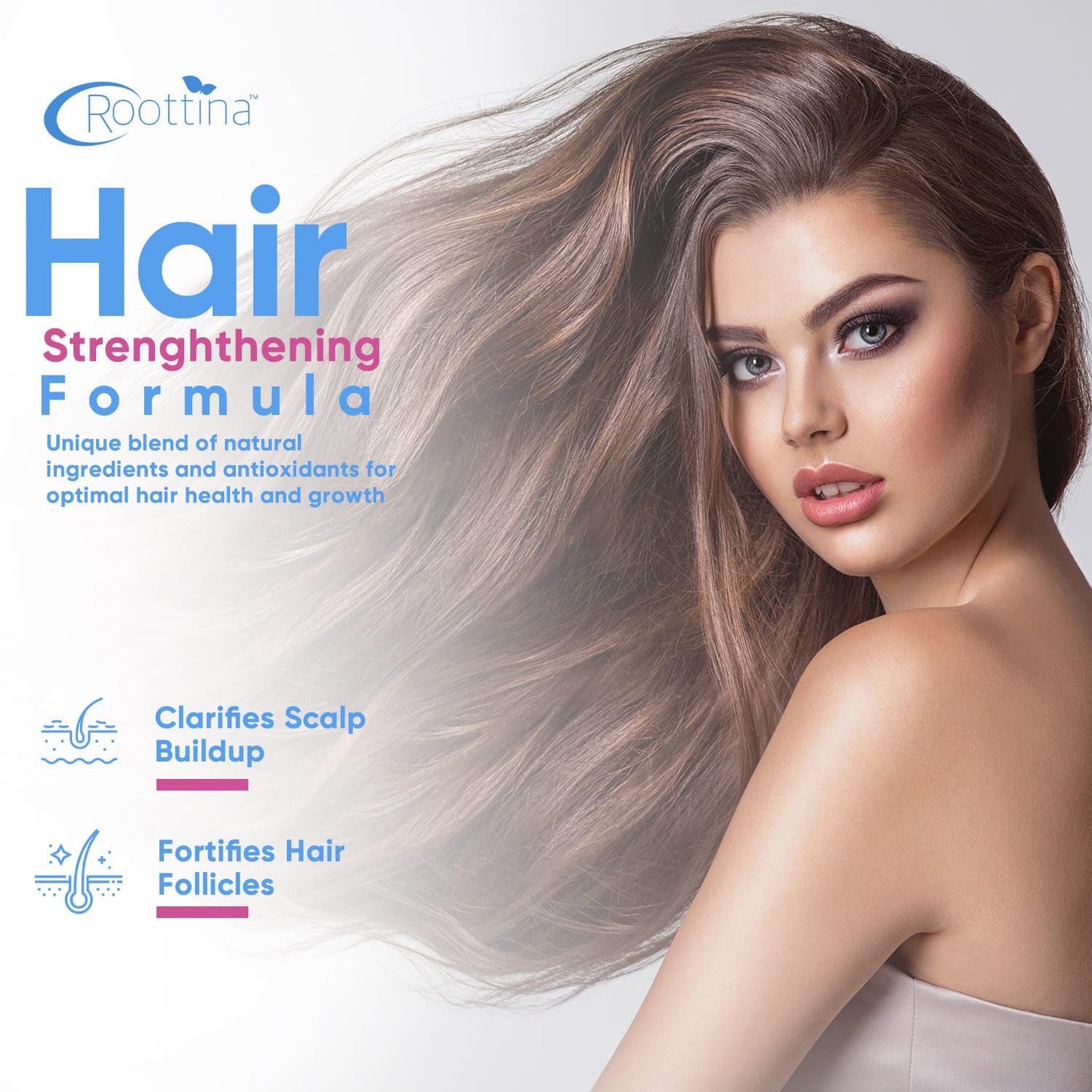 Hair Thickening Shampoo and Conditioner Set for Thinning Hair and Hair Loss Concerns - Volumizing Formula With Biotin & DHT Blockers, Sulfate-Free Beauty & Personal Care Roottina
