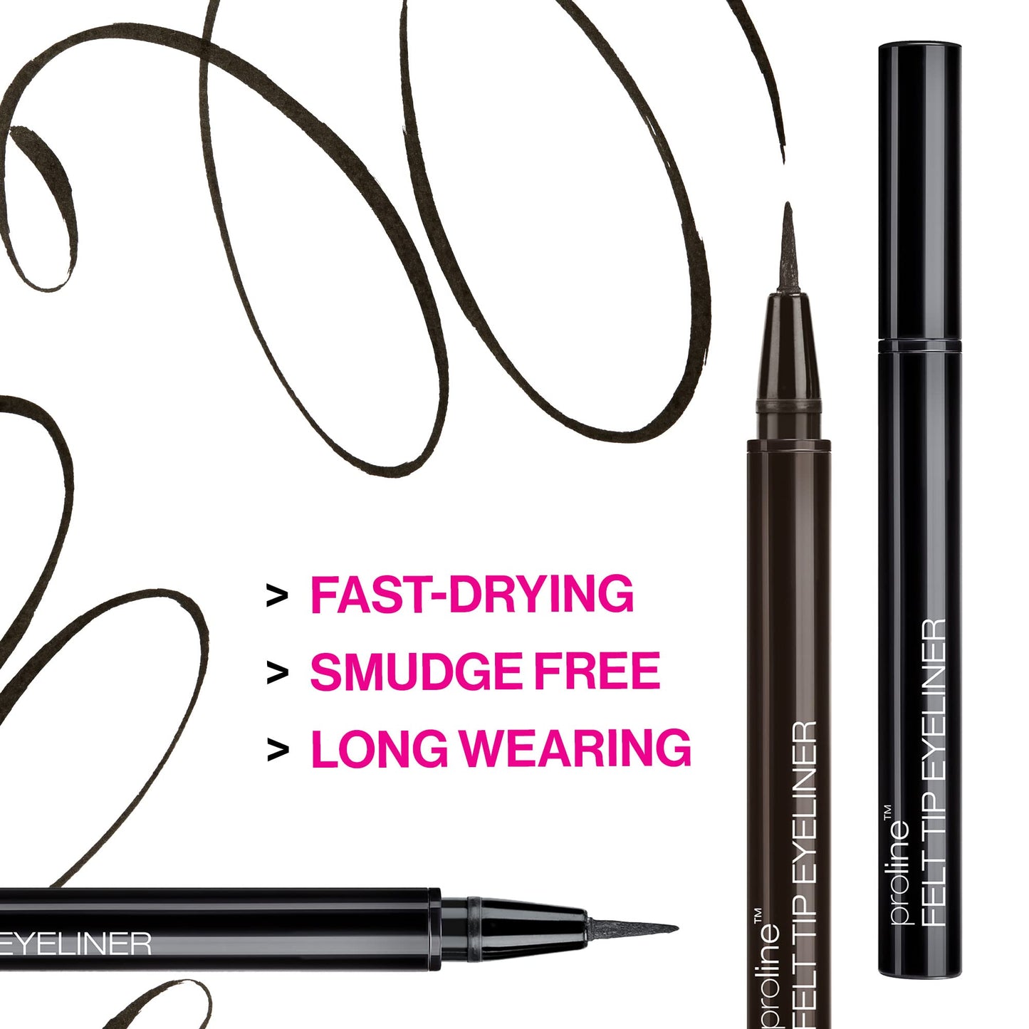 wet n wild Proline Felt Tip Eyeliner Dark Brown,.017z Beauty & Personal Care wet n wild