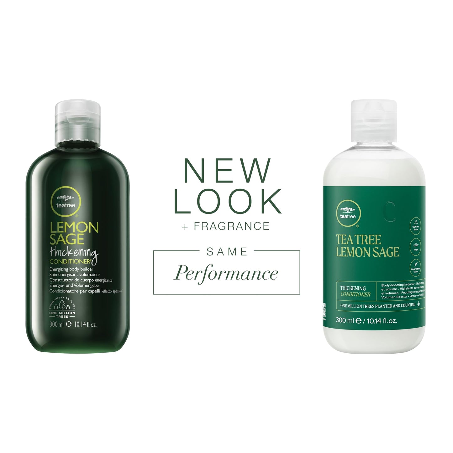 Tea Tree Lemon Sage Thickening Conditioner, Builds Body + Boosts Volume, For Fine Hair, 10.14 fl. oz. Beauty & Personal Care Tea Tree
