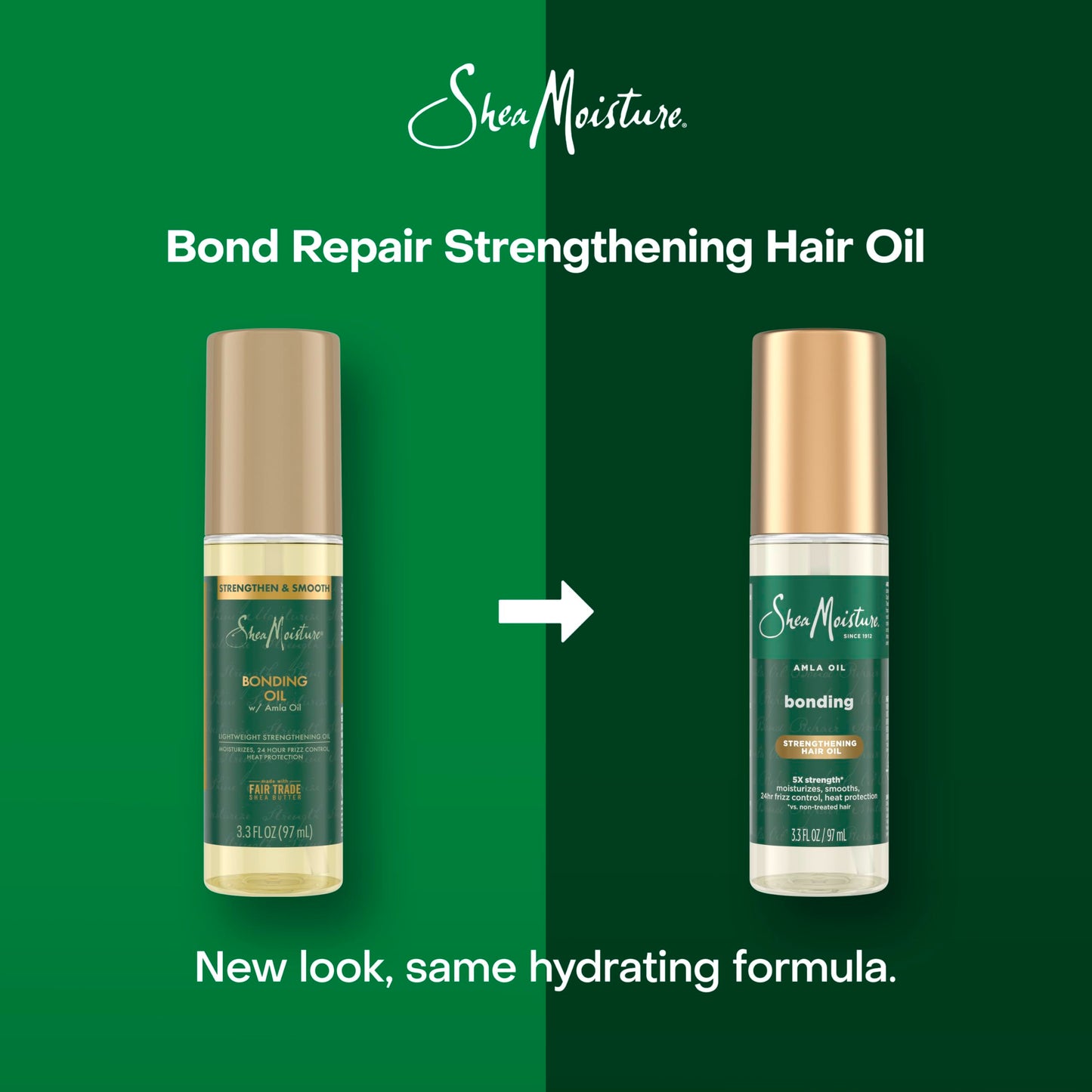 Shea Moisture Bonding Oil Amla Oil To Protect, Strengthen And Smooth Hair With Amla Oil And Fair-Trade Shea Butter With 5X Strength And 24-Hour Frizz Beauty & Personal Care SheaMoisture