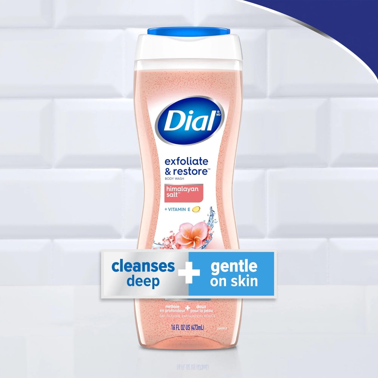 Dial Enriching Body Wash, Himalayan Salt 16 oz (Pack of 4) Beauty & Personal Care Dial