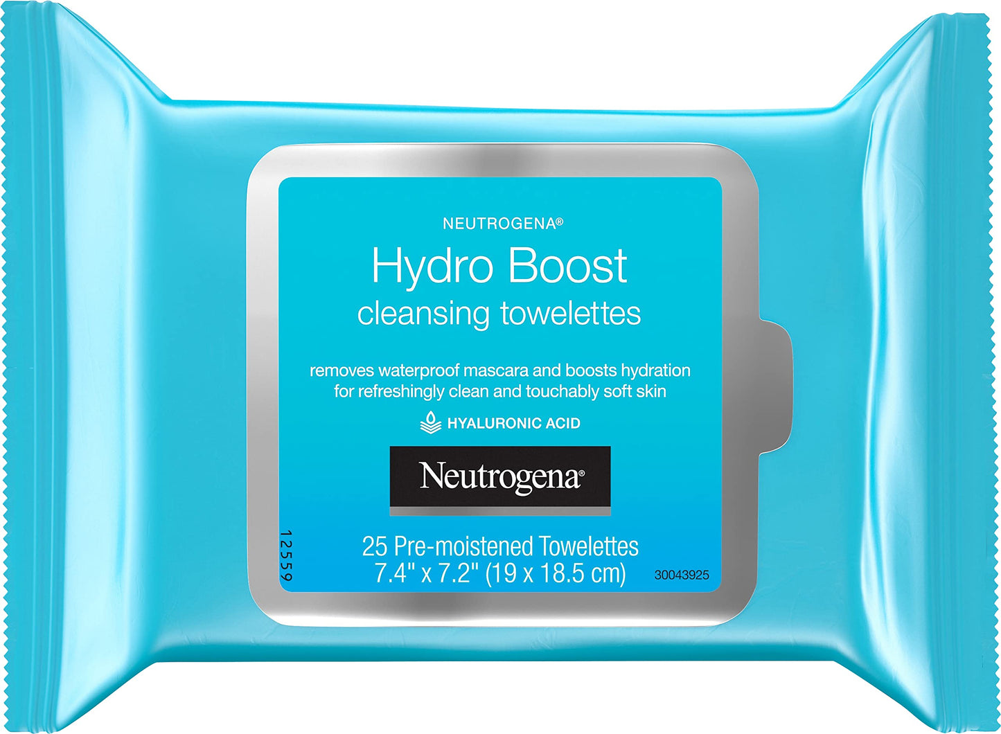 Neutrogena Hydro Boost Facial Cleansing Wipes, 25 Ea, 25count Beauty & Personal Care Neutrogena