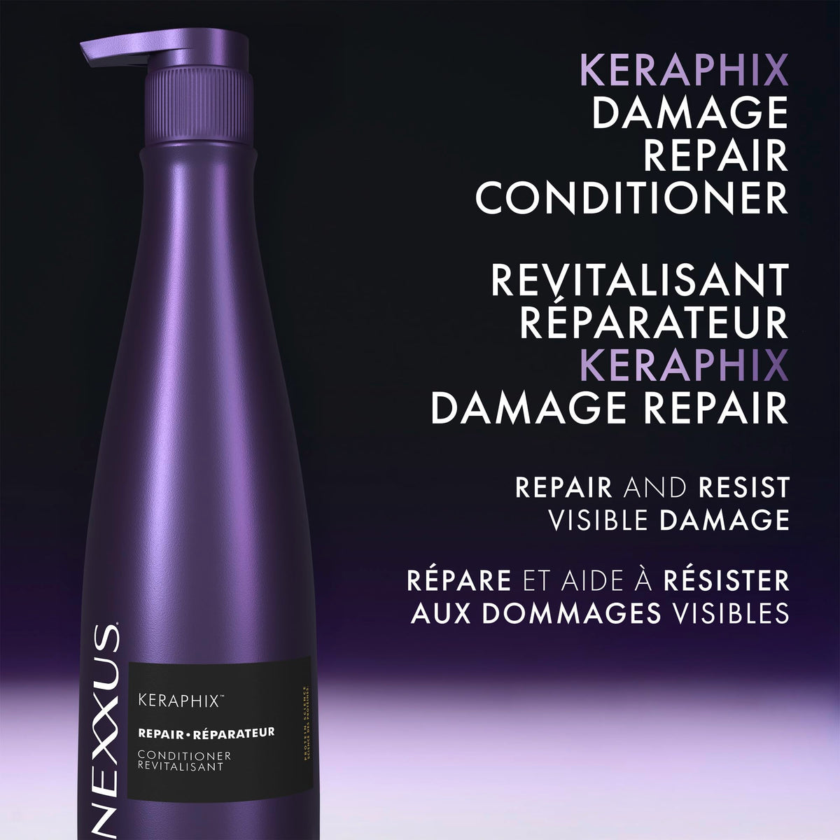 Nexxus Keraphix Repair Conditioner for Damaged Hair, 13.5 oz