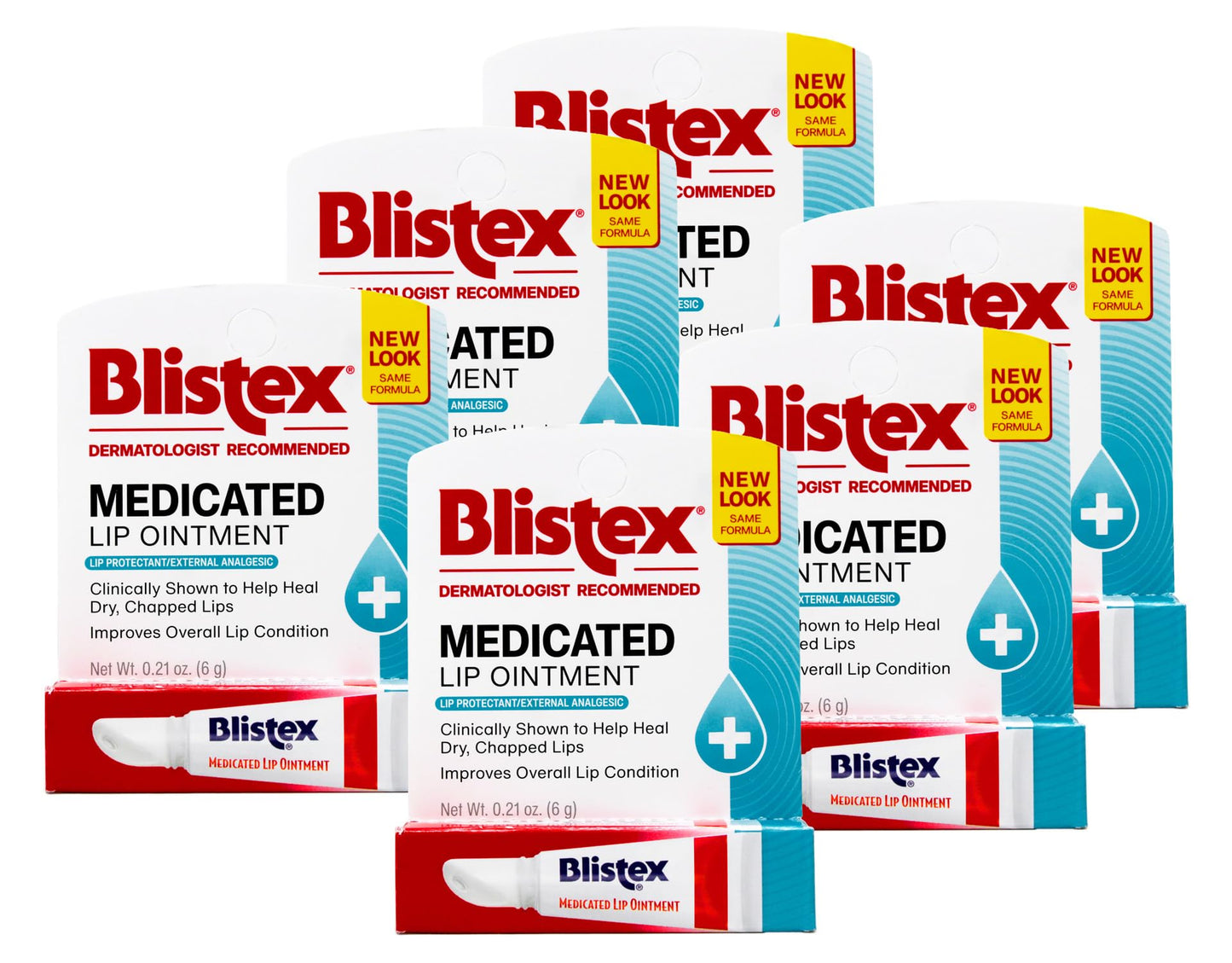 Blistex Medicated Lip Ointment 0.21 oz (Pack of 6) Beauty and Personal Care Blistex