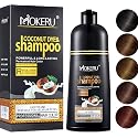 Maani MOKERU Professional Argan COCONUT Oil Hair Dye Color Shampoo 500 ML: Instant Fast Acting Long Lasting for Gray Magic Colors in Minutes-Long Beauty & Personal Care Maani