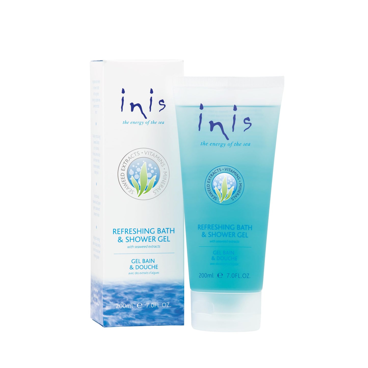 Inis the Energy of the Sea - Refreshing Bath and Shower Gel, Body Wash for Women and Men, Sulfate Free Body Wash with Seaweed and Sea Minerals, Clean Beauty & Personal Care Inis the Energy of the Sea