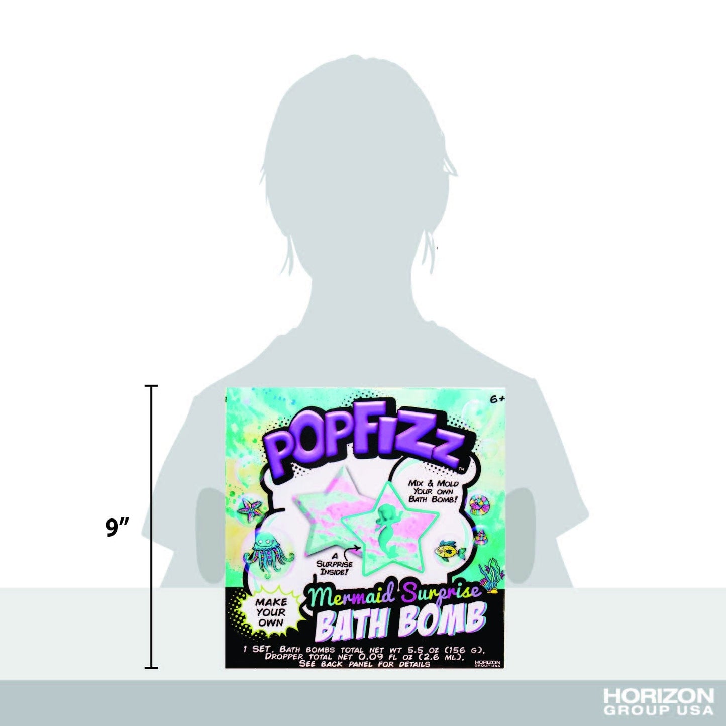 Pop Fizz Make Your Own Glow (85360) - Bath Bombs, Ocean Breeze Scent Beauty & Personal Care Pop Fizz