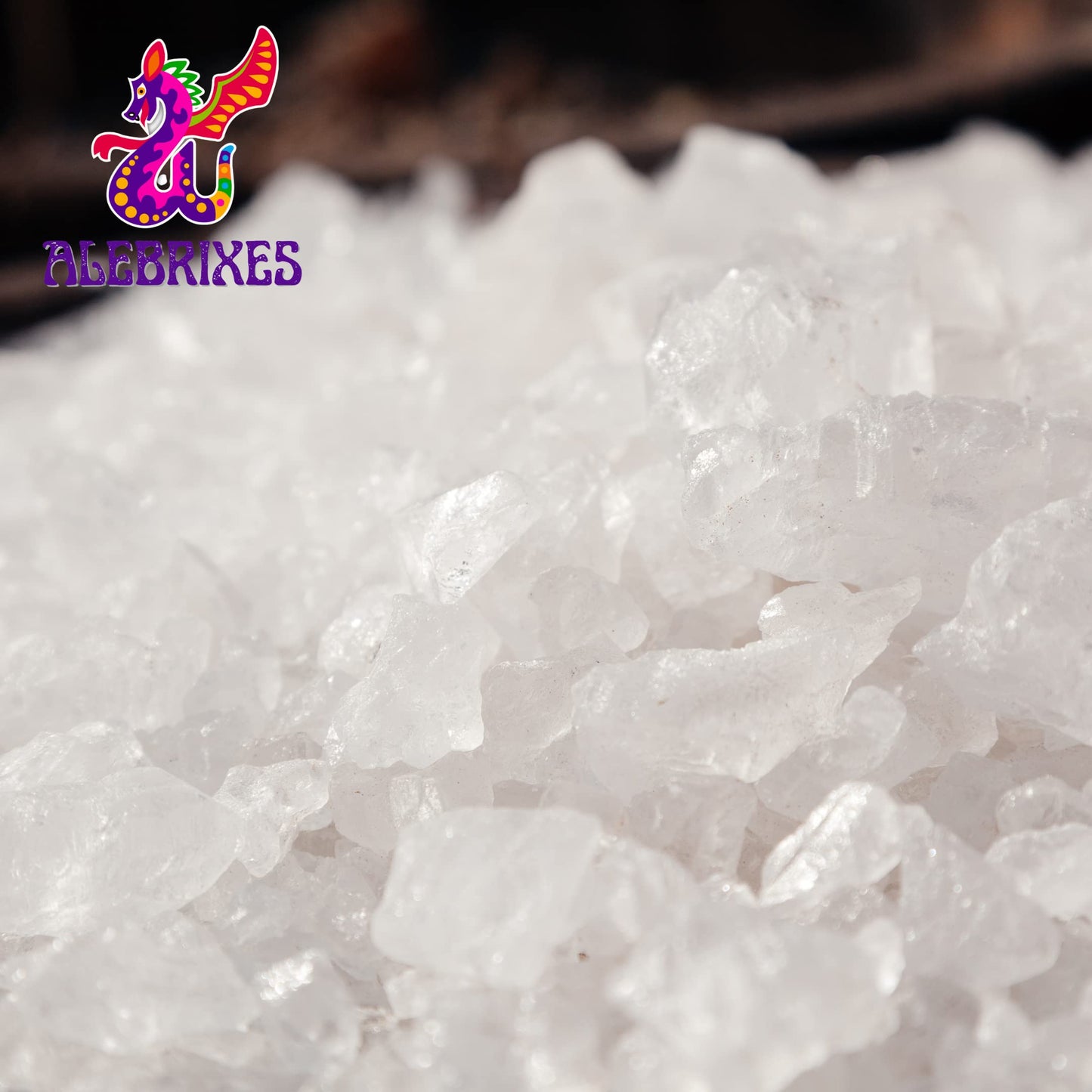 Alebrixes - Alum Stone Rocks - White Alum Crystal Blocks - Piedra De Alumbre Natural Entera - Natural Deodorant & Antiperspirant - For Cooking, Beauty Beauty and Personal Care ALEBRIXES