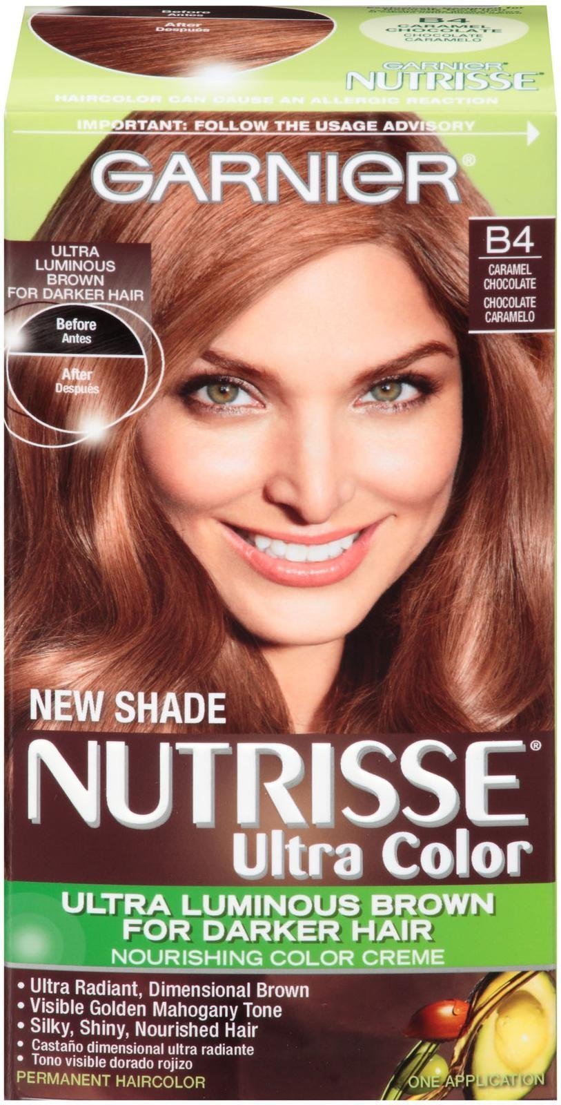 Garnier Nutrisse Ultra Color Ultra Color - B4 Caramel Chocolate Beauty & Personal Care Garnier