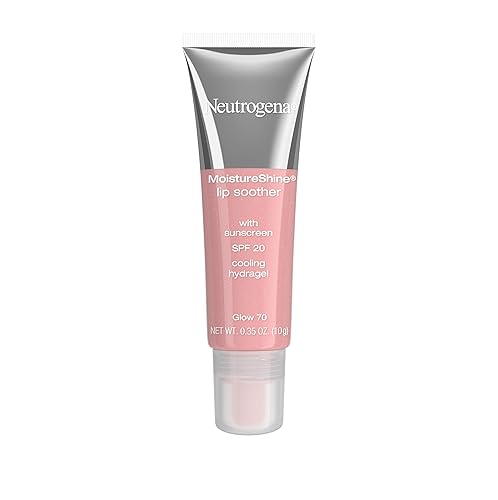 Neutrogena MoistureShine Lip Soother Gloss with SPF 20 Sun Protection, High Gloss Tinted Lip Moisturizer with Hydrating Glycerin and Soothing Cucumber Beauty & Personal Care Neutrogena