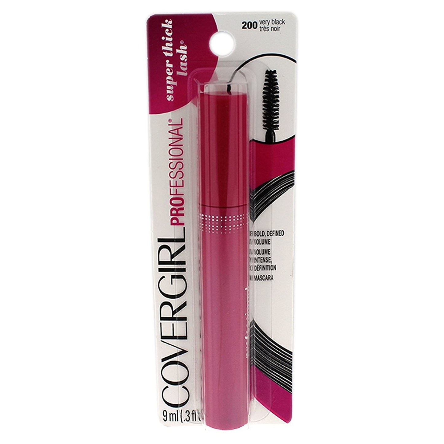 Covergirl Professional Super Thick Lash Mascara, Very Black 0.3 FL Oz Beauty & Personal Care COVERGIRL