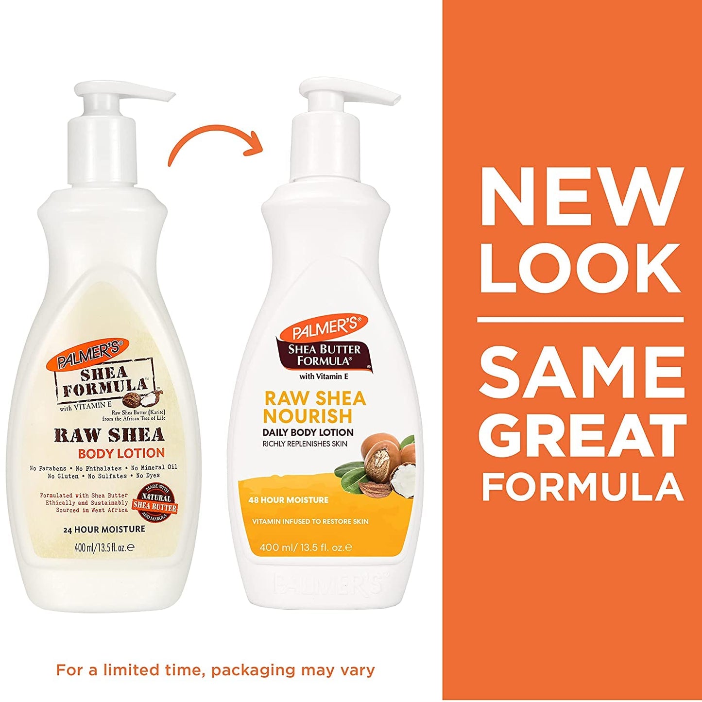 Palmer's Shea Formula Raw Shea Body Lotion, Pump 13.50 oz (Pack of 7) Beauty & Personal Care Palmer's