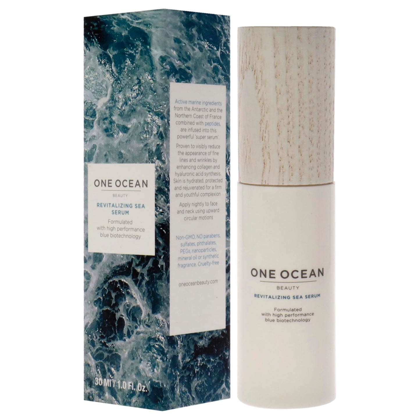 One Ocean Beauty Revitalizing Sea Serum for Women - 1 oz Serum Beauty & Personal Care One Ocean Beauty