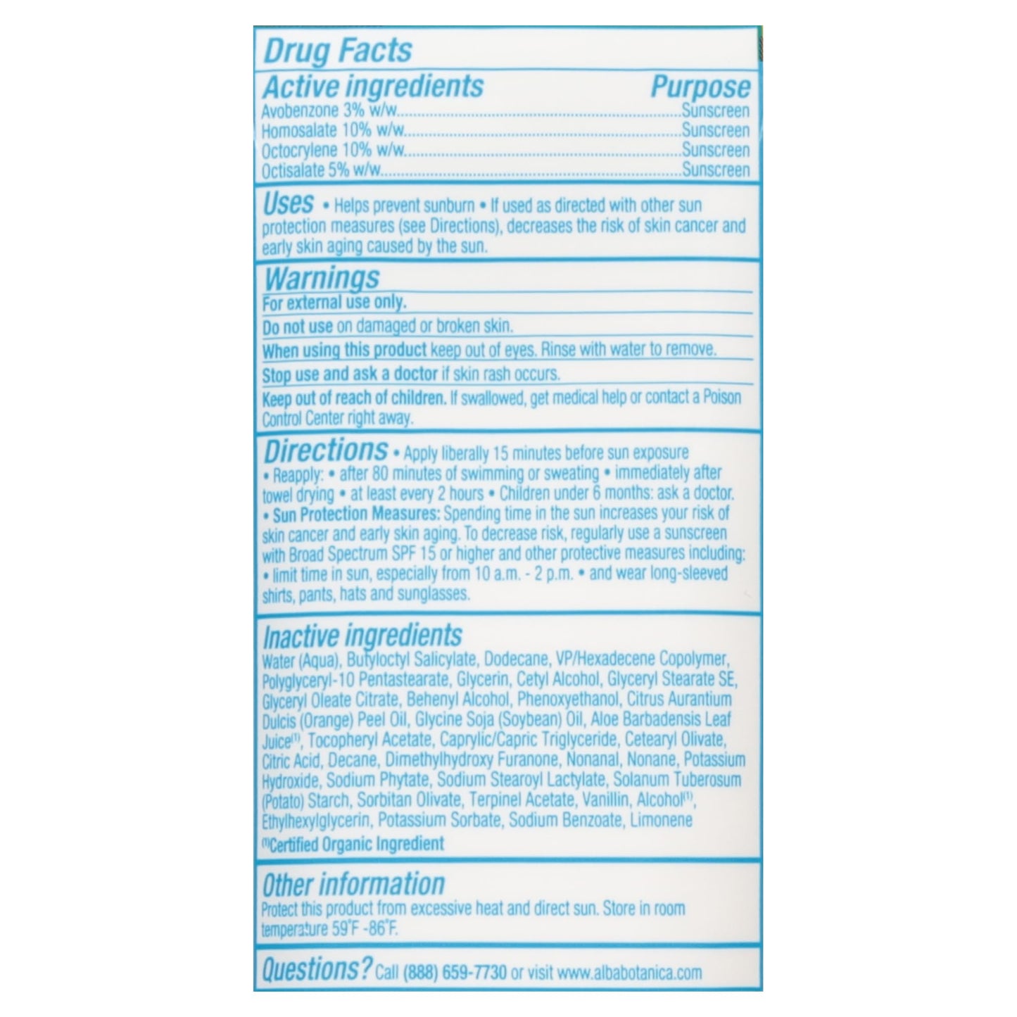 Alba Botanica Sunscreen Lotion, Sport, SPF 50, Island Vibe, 3 oz Beauty & Personal Care Alba Botanica