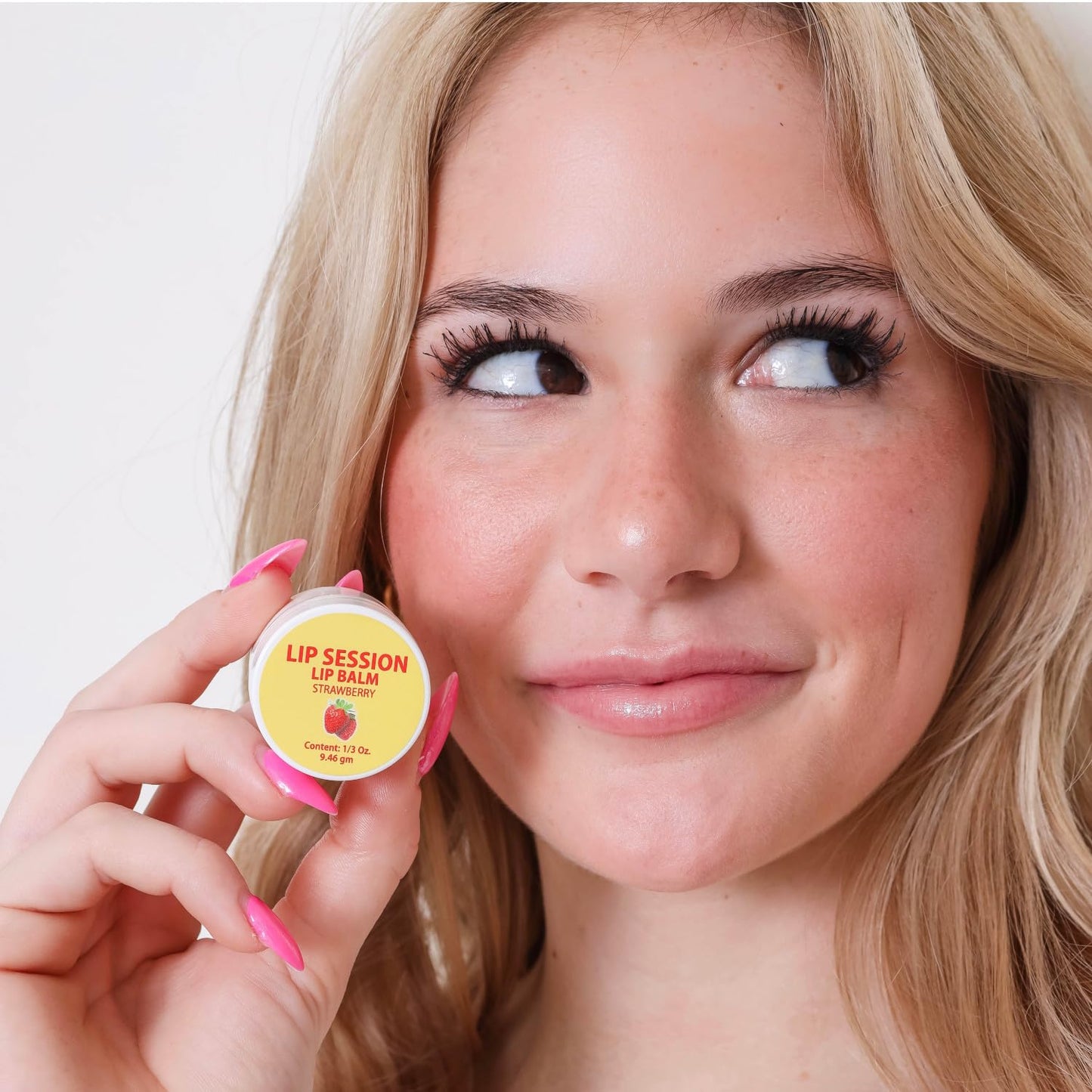 Lip Session Lip Balm Assorted Flavors 3 Pack of Jars .33 Oz. - Vanilla Original, Strawberry & Banana with Vitamin E & Cocoa Butter - Soothes Dry Beauty and Personal Care E. Burnham