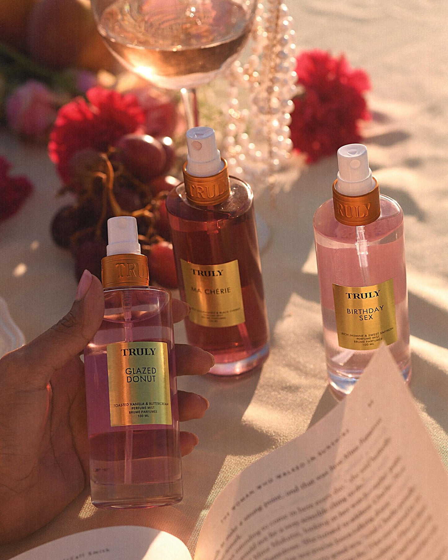 Truly Beauty Glazed Donut Perfume Mist | Toasted Vanilla & Whipped Buttercream Body Spray | Long-Lasting, Layerable Gourmand Fragrance Beauty & Personal Care Truly
