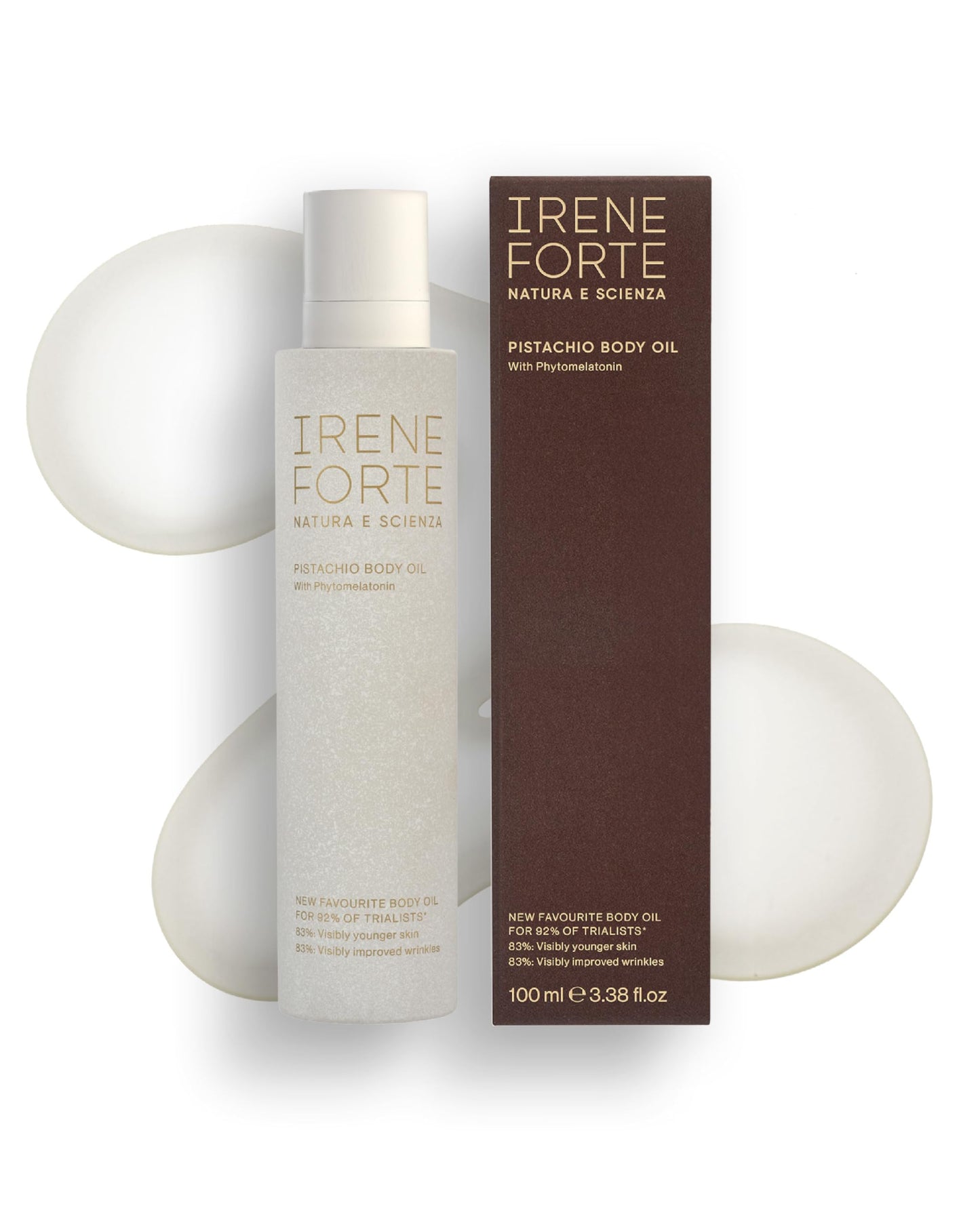 Pistachio Body Oil With Phytomelatonin, 100ml Beauty & Personal Care Irene Forte
