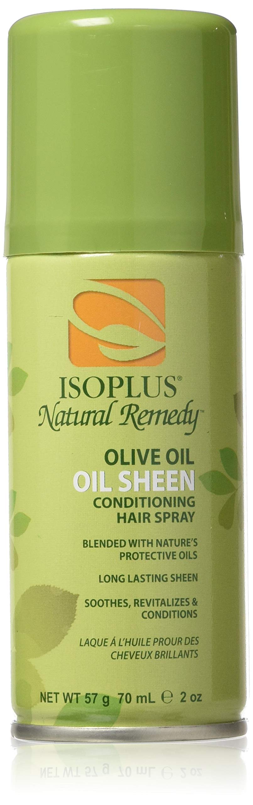 Isoplus Natural Remedy Olive Oil Sheen Conditioning Hair Spray, 2 oz Beauty & Personal Care Isoplus