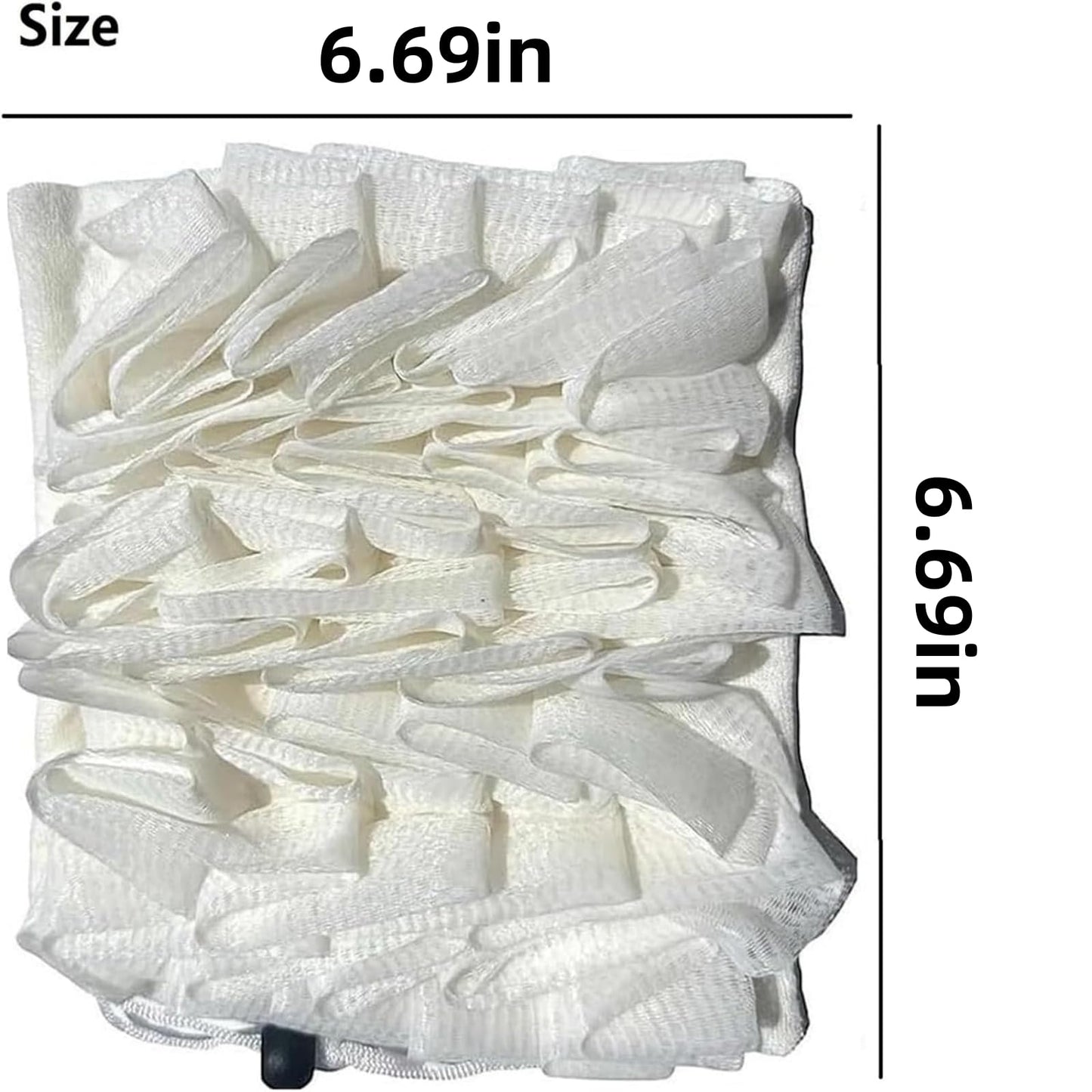 Wash Cloth Loofah Combo, The Soft Loofah and Washcloth, 2 in 1 Bath Loofahs Sponge, Loofahs Exfoliation, for Cleansing and Smooth Skin Beauty and Personal Care VOKETE