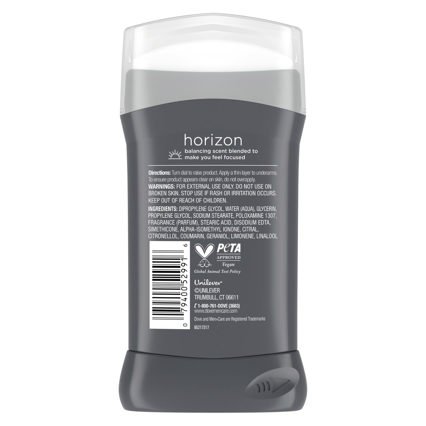 DOVE MEN + CARE Aluminum?Free Deodorant Stick for Men, Vanilla Bean & Sandal Wood Mood Boosting Scent, 72HR Odor Protection, 3 oz Beauty and Personal Care DOVE MEN + CARE