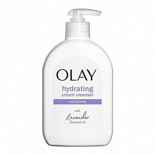 Olay Hydrating Cream Face Wash with Lavender Essential Oil, 16 oz Beauty & Personal Care Olay