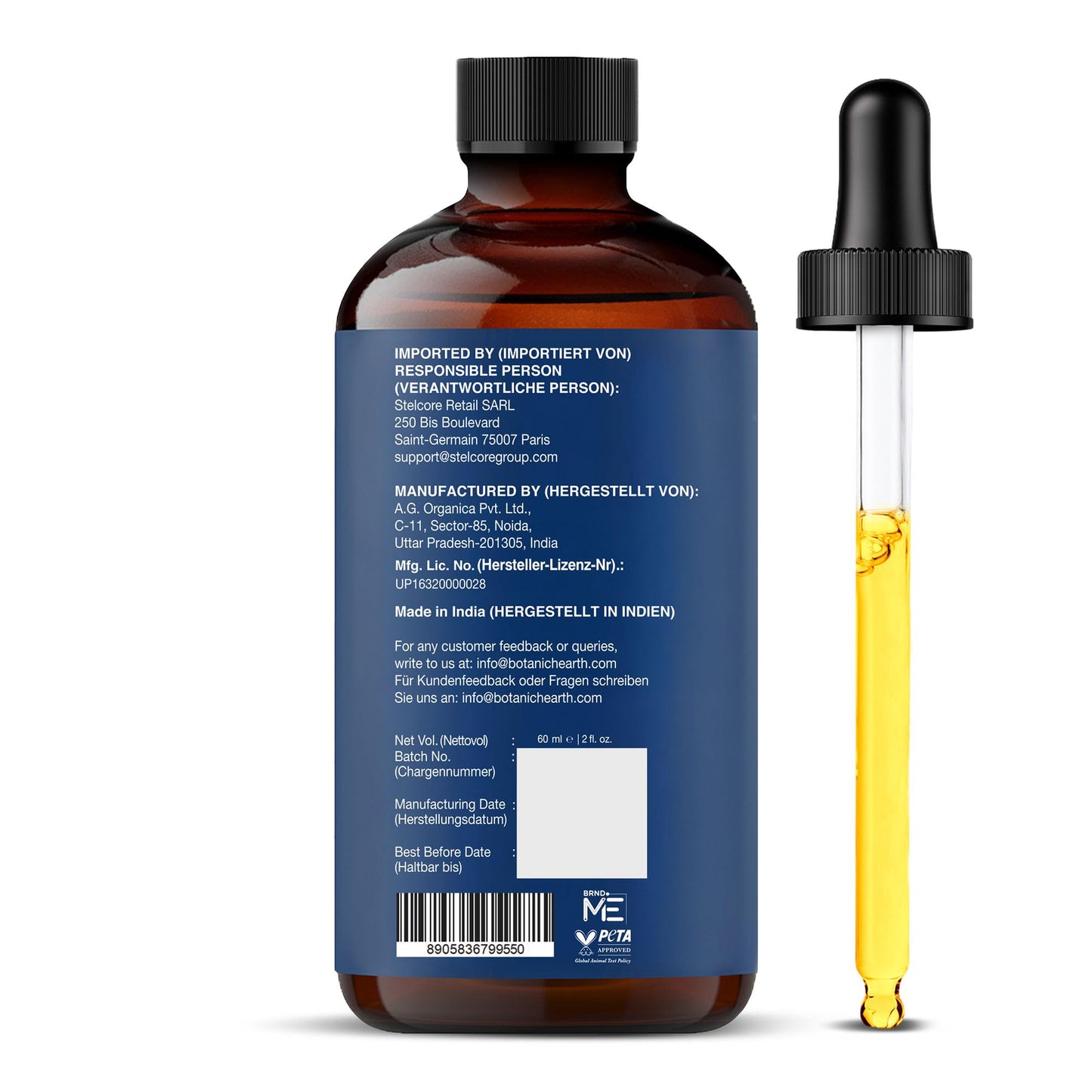 Botanic Hearth 100% Pure Rosemary Oil For Hair Growth | Infused With Biotin, Jojoba & Castor Oil | Hair Oil Repairs Dry Damaged Hair, Strengthening Beauty & Personal Care Botanic Hearth