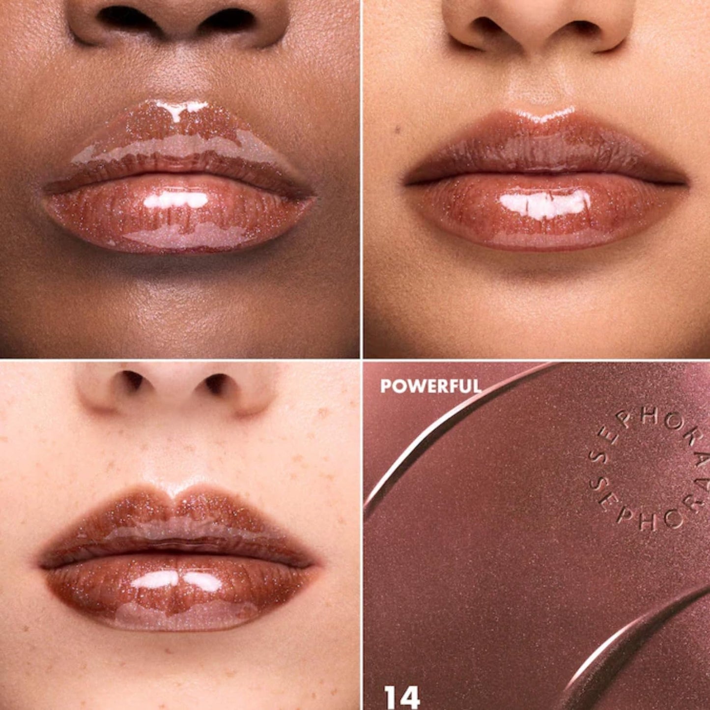 SEPHORA Collection Glossed Moisturizing Lip Gloss - 14 Powerful (5 mL / 0.16 fl oz) Beauty & Personal Care SEPHORA