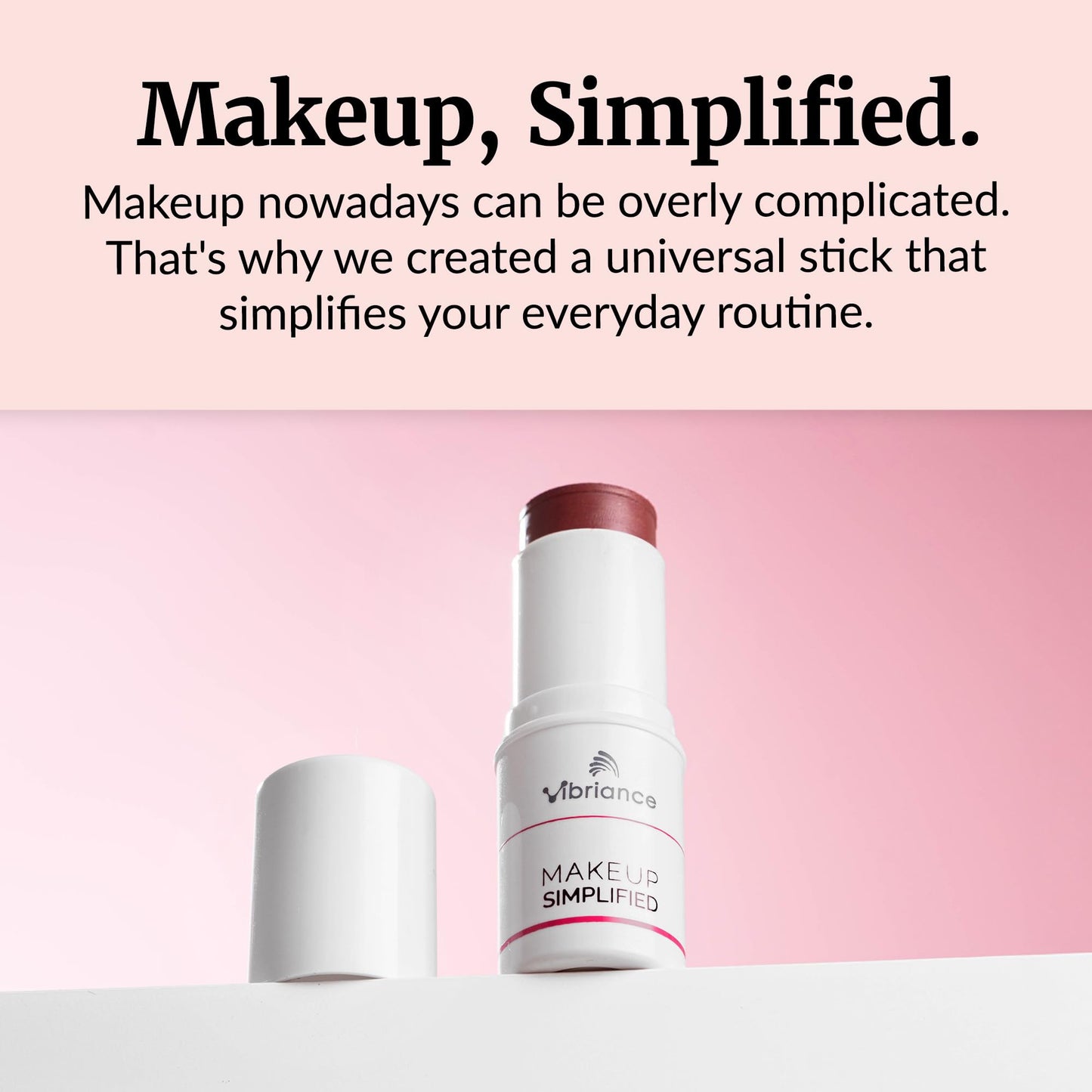 Vibriance Cream Blush Stick - All-in-One Blush, Lipstick, Contour for Mature Skin - Cheek Tint Creme Rouge - Makeup Simplified in Radiance Beauty & Personal Care Vibriance