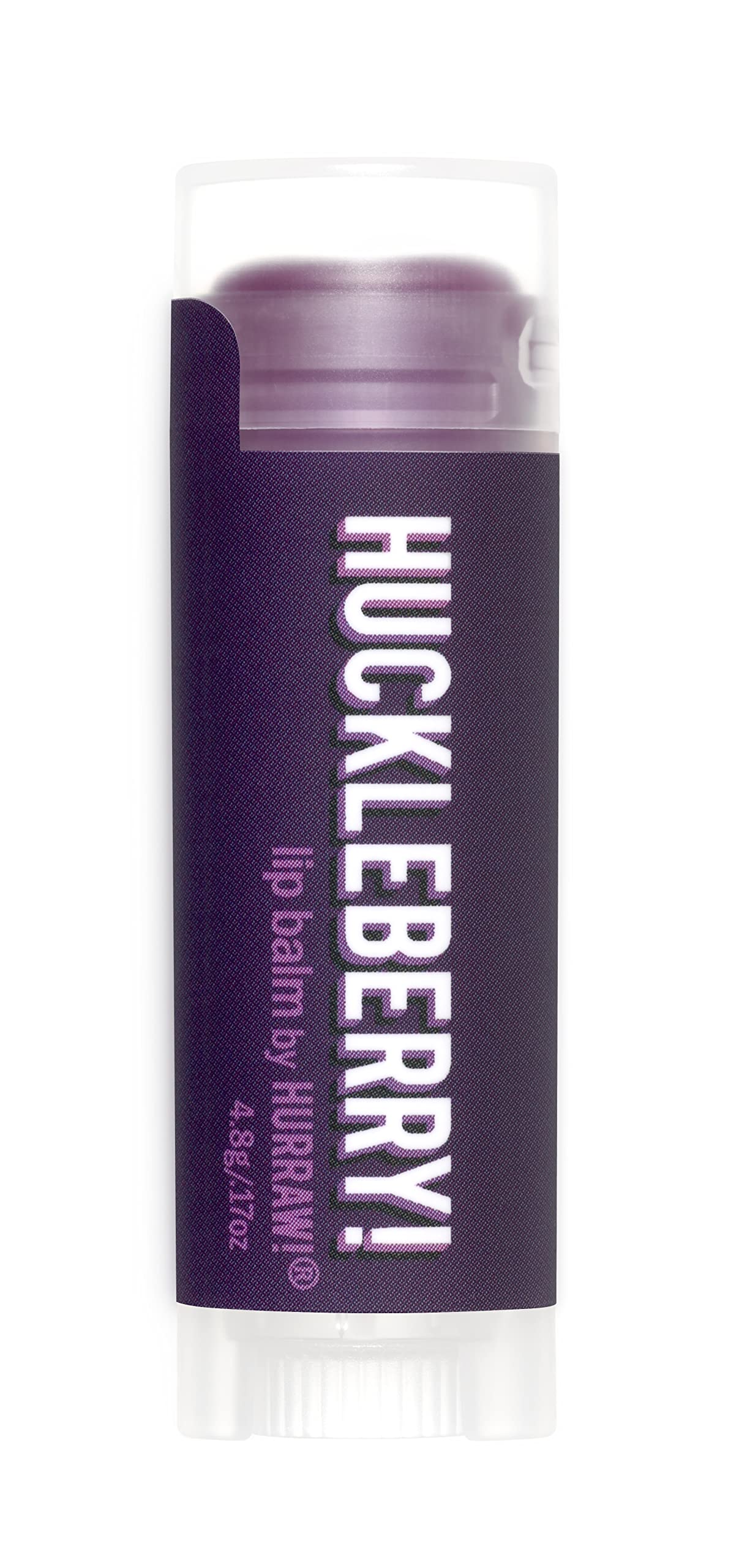 Hurraw! Huckleberry Lip Balm: Organic, Certified Vegan, Cruelty and Gluten Free. Non-GMO, 100% Natural Ingredients. Bee, Shea, Soy and Palm Free. Made Beauty & Personal Care HURRAW!