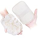 mikimini Bath Mitt for Women, Bath Pouf Mesh Brushes 1 PC Upgraded Version | Loofah Sponge & Exfoliating Pad 2 in 1 Professional Design | Exfoliating Beauty & Personal Care mikimini