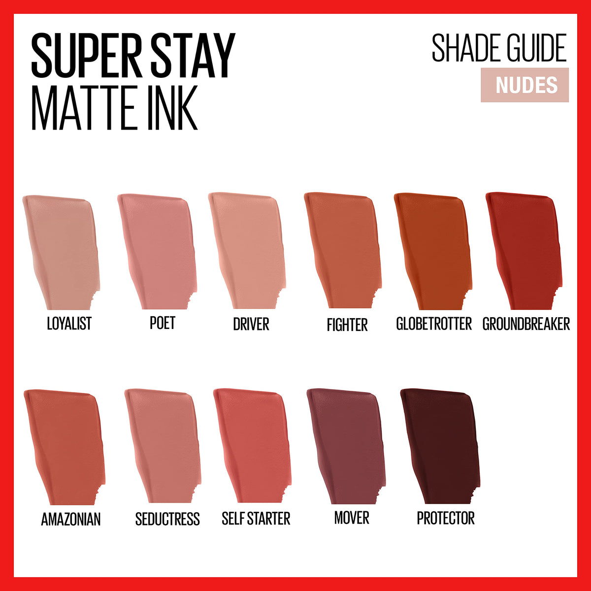 Maybelline New York SuperStay Matte Ink Un-nude Liquid Lipstick, Protector, 0.17 Ounce
